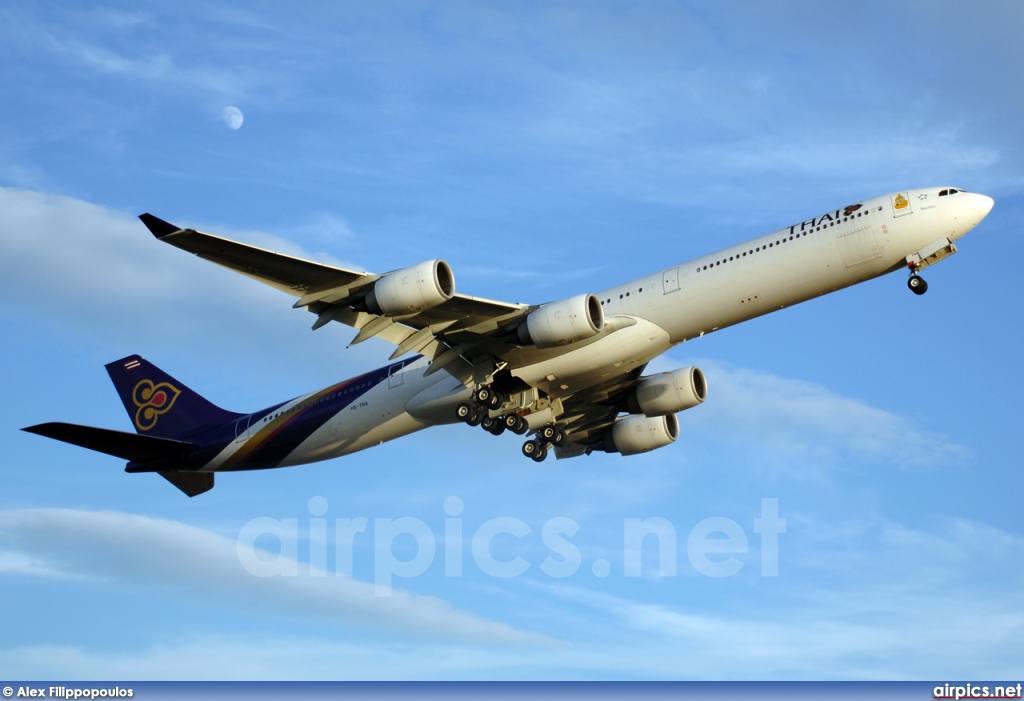 HS-TNA, Airbus A340-600, Thai Airways