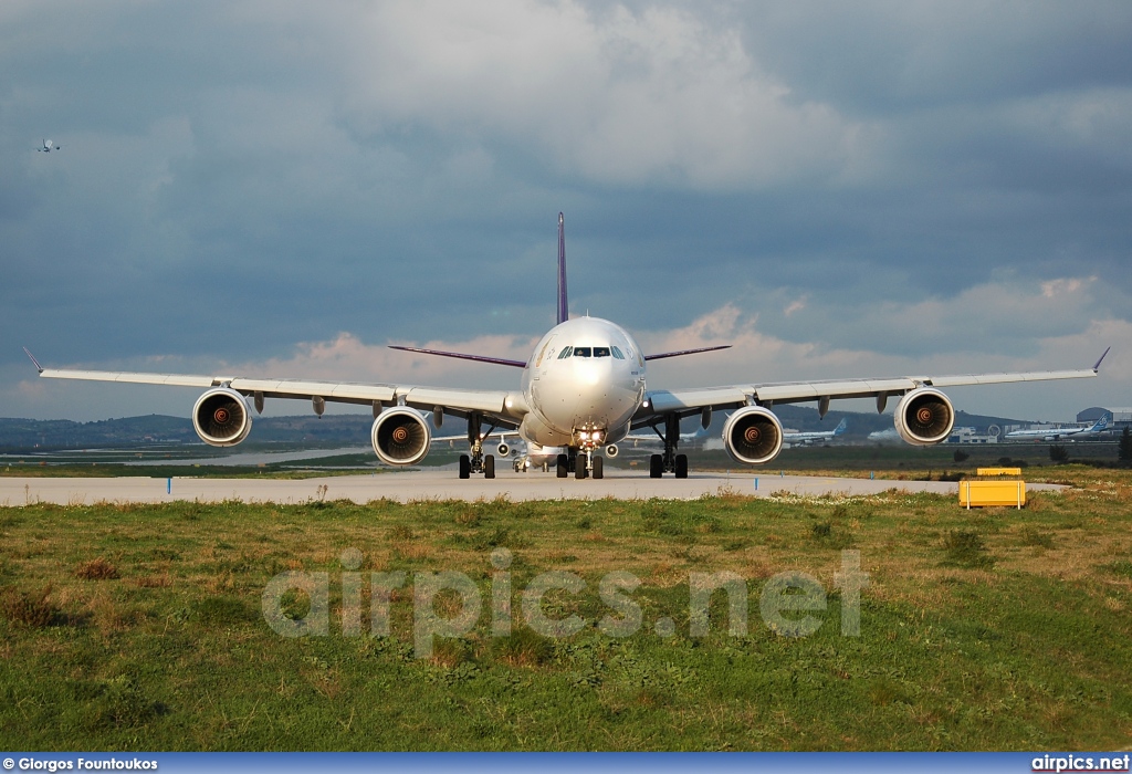 HS-TNE, Airbus A340-600, Thai Airways