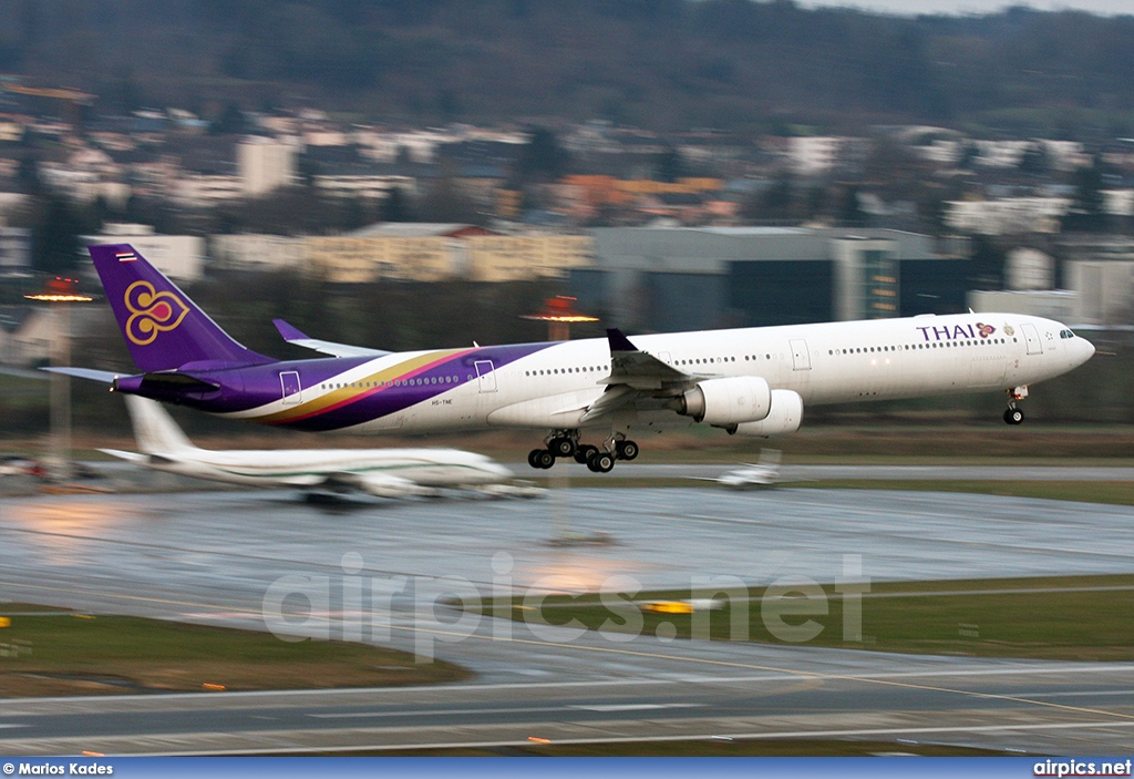 HS-TNE, Airbus A340-600, Thai Airways