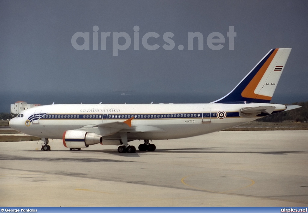 HS-TYQ, Airbus A310-300, Royal Thai Air Force