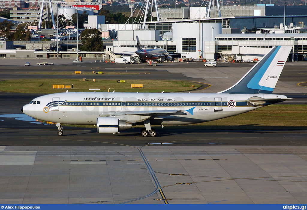 HS-TYQ, Airbus A310-300, Royal Thai Air Force