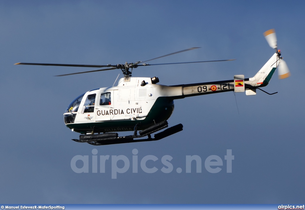 HU.15-20, MBB Bo 105-CB, Spanish Civil Guard