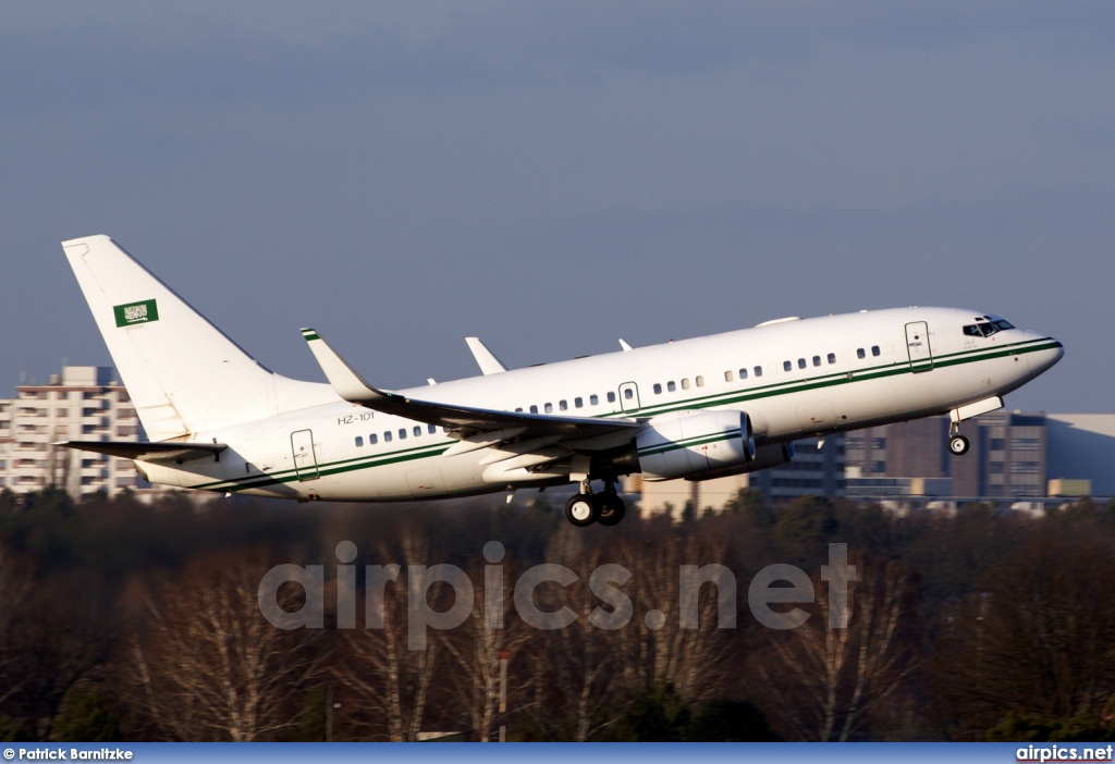 HZ-101, Boeing 737-700/BBJ, Saudi Arabian Royal Flight