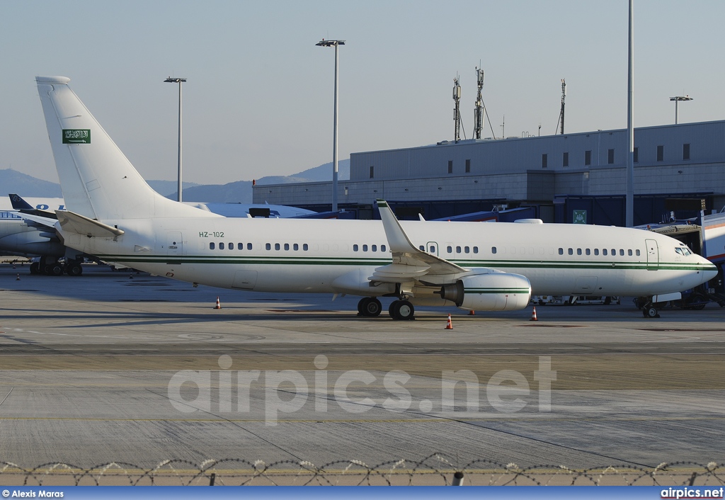 HZ-102, Boeing 737-800/BBJ2, Royal Saudi Air Force