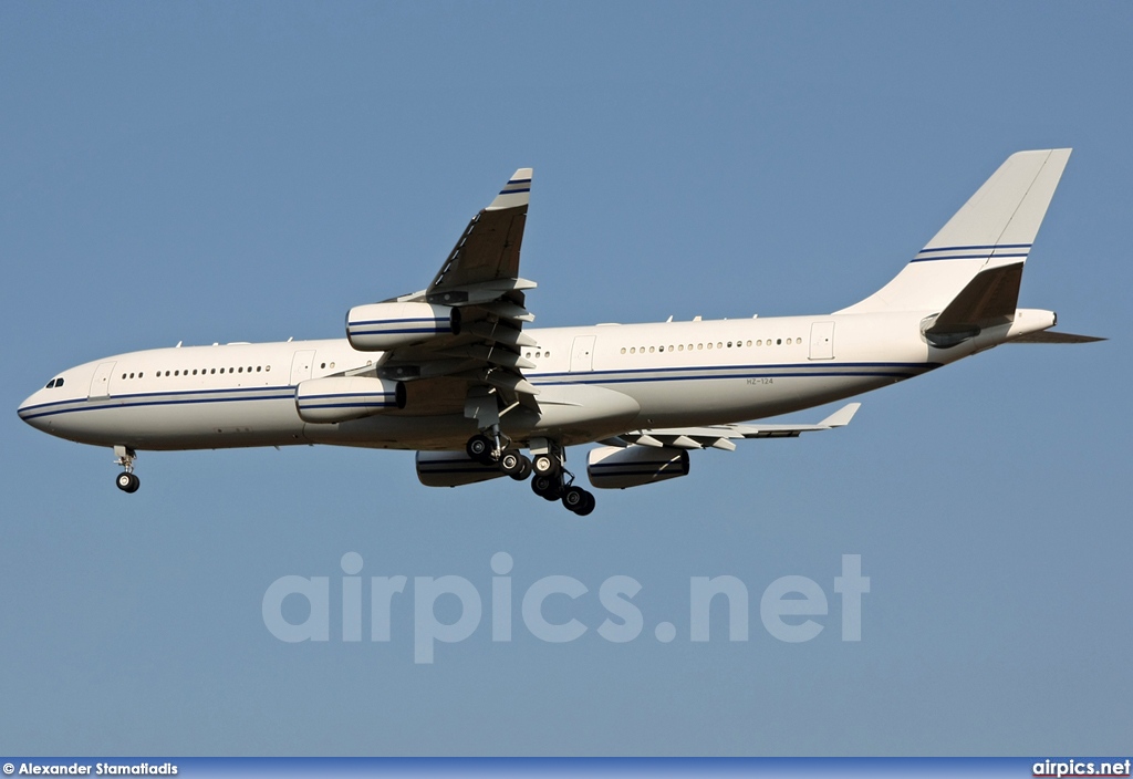 HZ-124, Airbus A340-200, Untitled