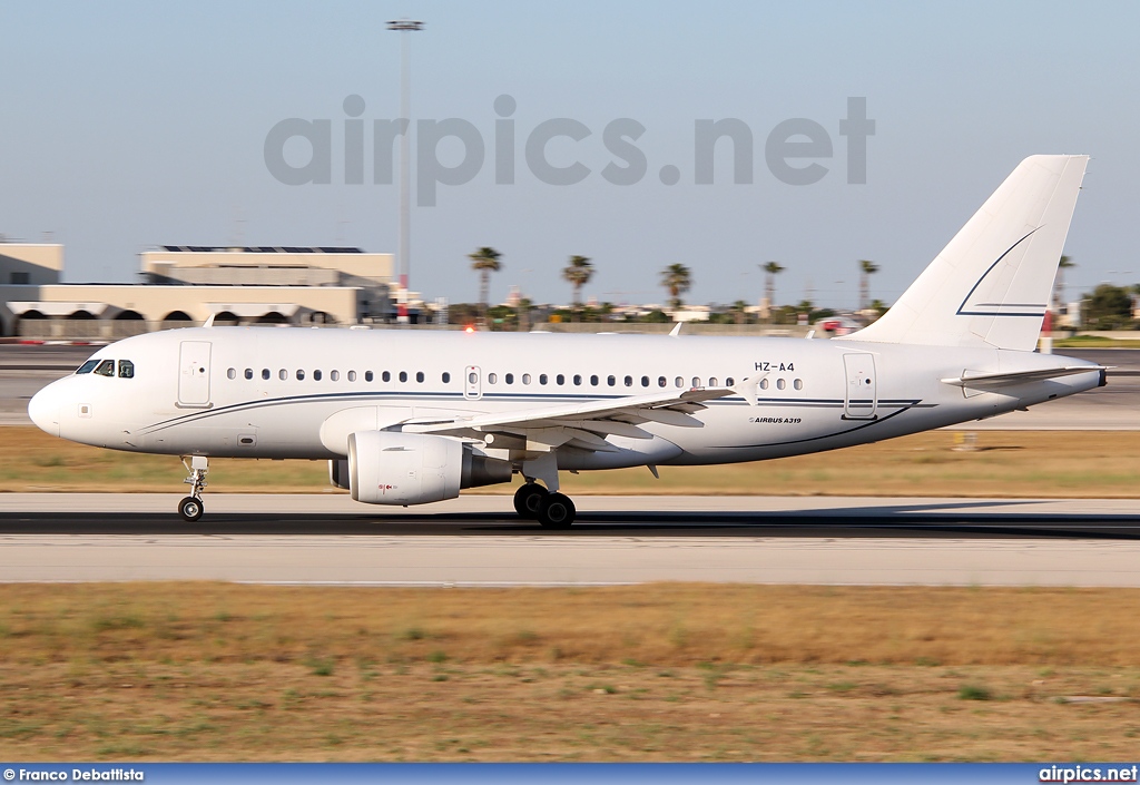 HZ-A4, Airbus A319-100, Alpha Star