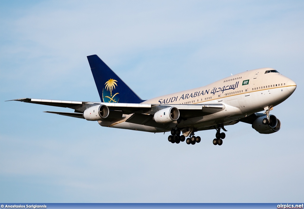 HZ-AIF, Boeing 747-SP, Saudi Arabian Royal Flight