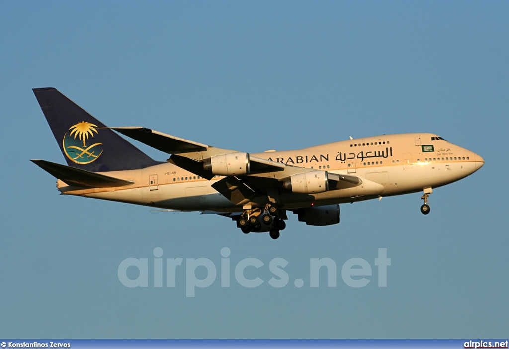 HZ-AIJ, Boeing 747-SP, Saudi Arabian Royal Flight