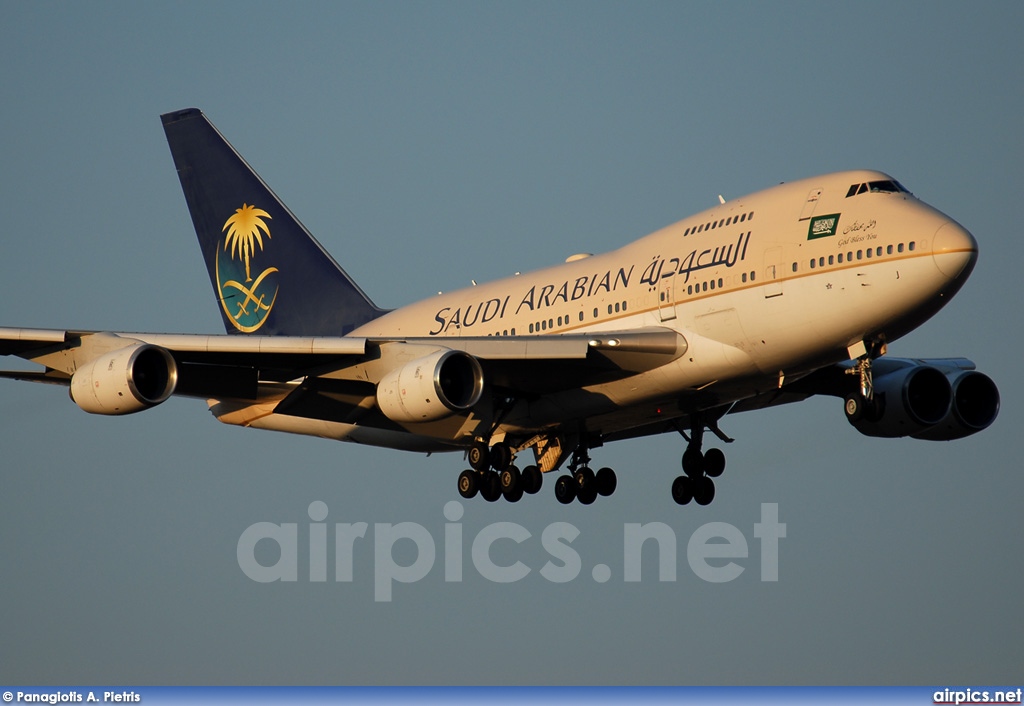 HZ-AIJ, Boeing 747-SP, Saudi Arabian Royal Flight