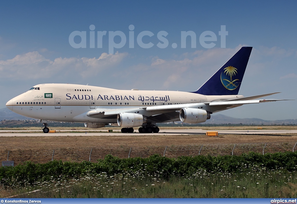 HZ-AIJ, Boeing 747-SP, Saudi Arabian Royal Flight