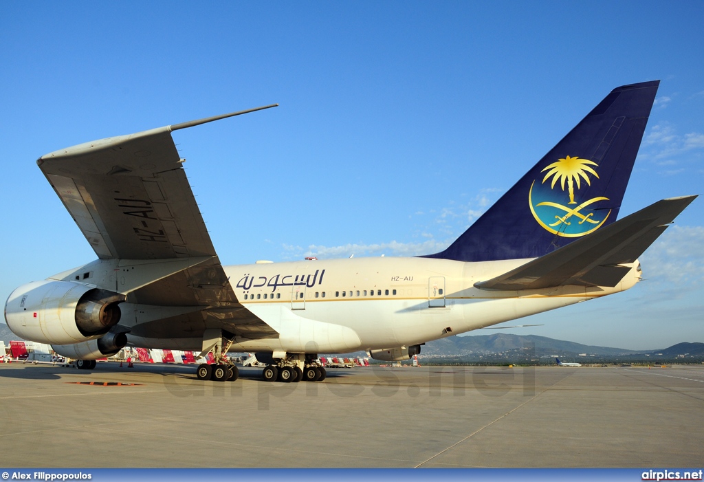 HZ-AIJ, Boeing 747-SP, Saudi Arabian Royal Flight