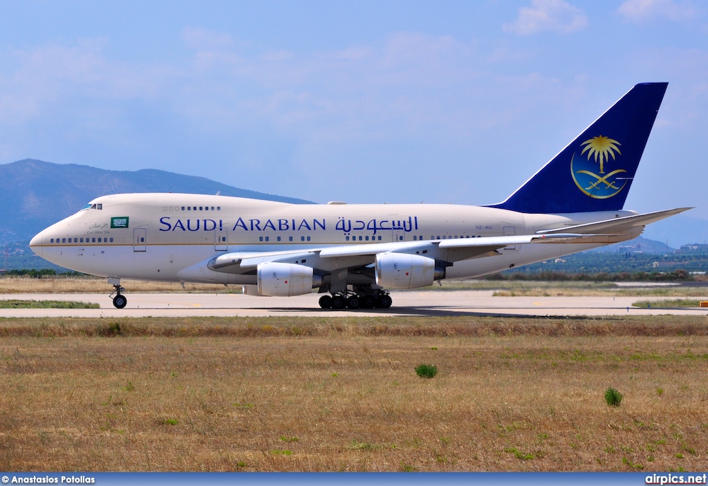 HZ-AIJ, Boeing 747-SP, Saudi Arabian Royal Flight