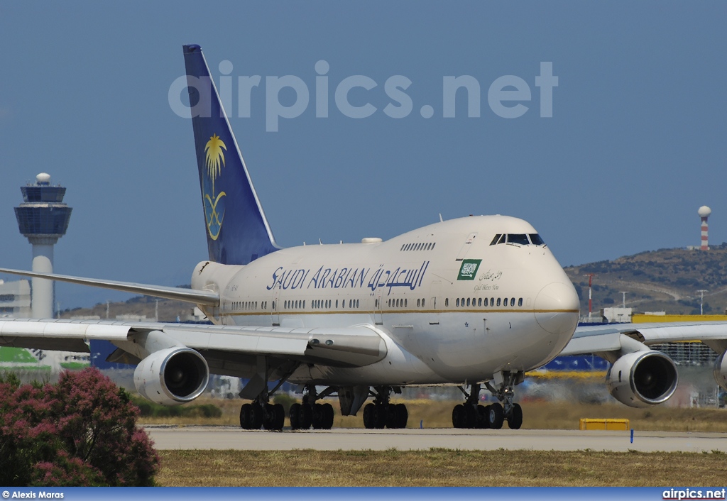 HZ-AIJ, Boeing 747-SP, Saudi Arabian Royal Flight