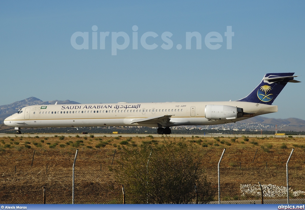 HZ-APF, McDonnell Douglas MD-90-30, Saudi Arabian Airlines