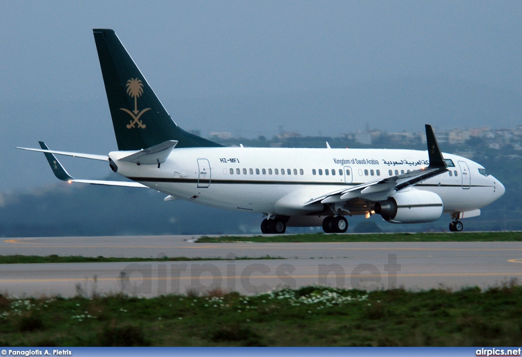 HZ-MF1, Boeing 737-700/BBJ, Kingdom of Saudi Arabia