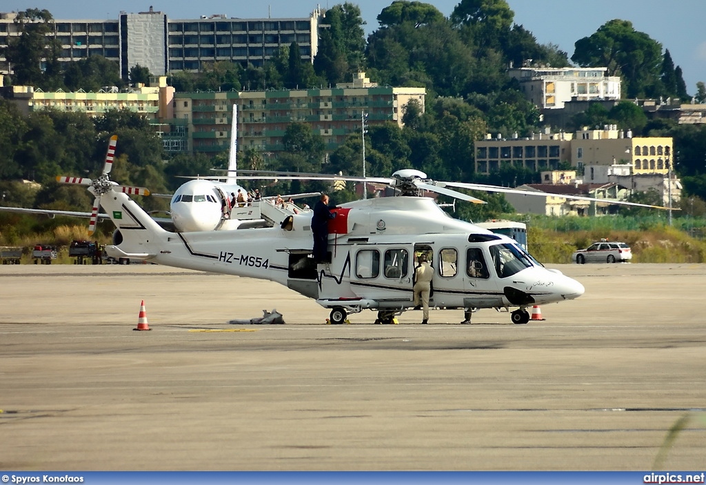 HZ-MS54, AgustaWestland AW139, Saudi Medevac