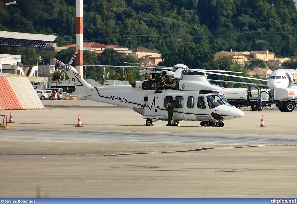 HZ-MS55, AgustaWestland AW139, Saudi Medevac