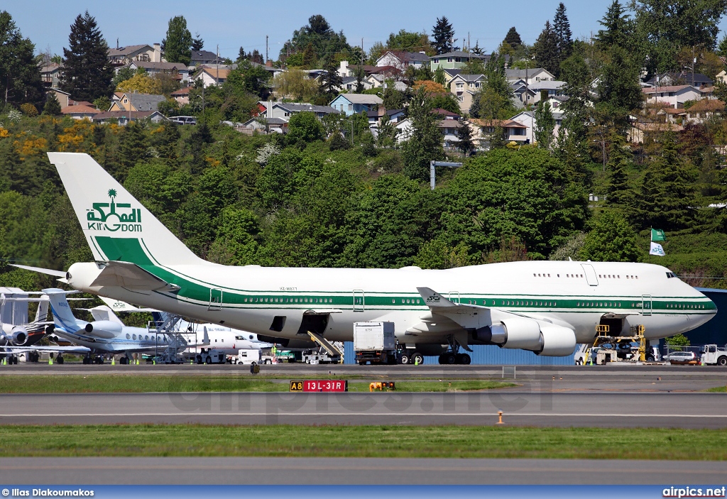 HZ-WBT7, Boeing 747-400, Kingdom Holding