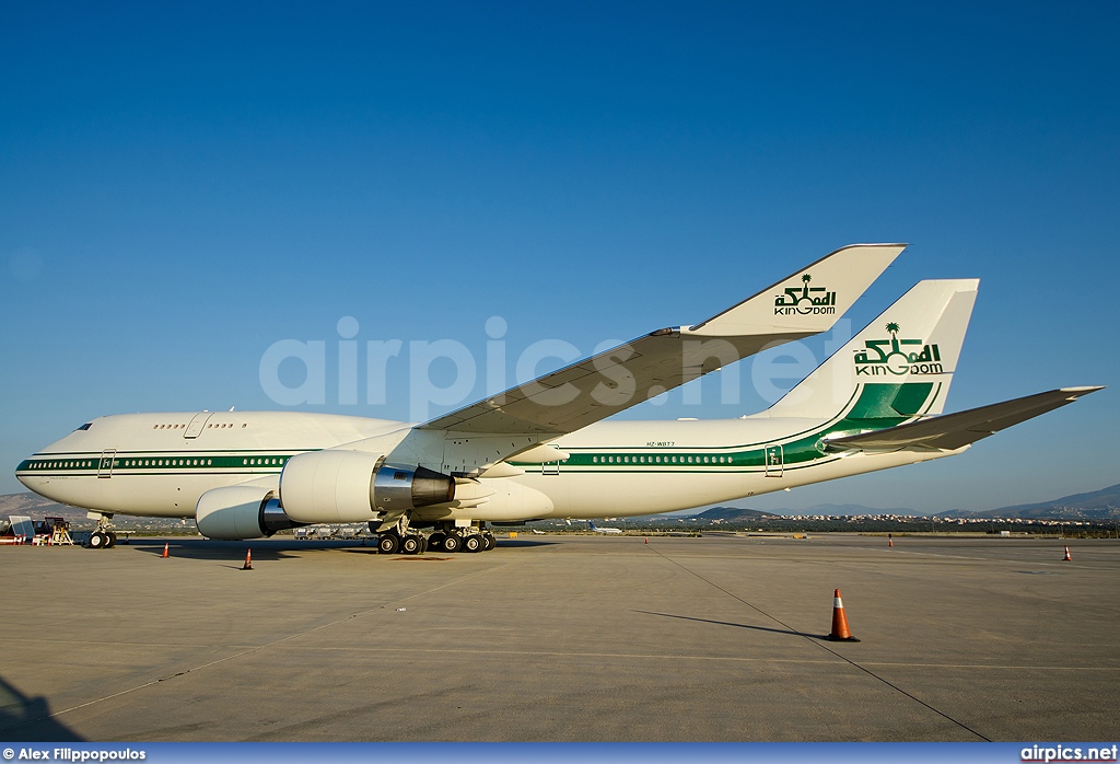 HZ-WBT7, Boeing 747-400, Kingdom Holding