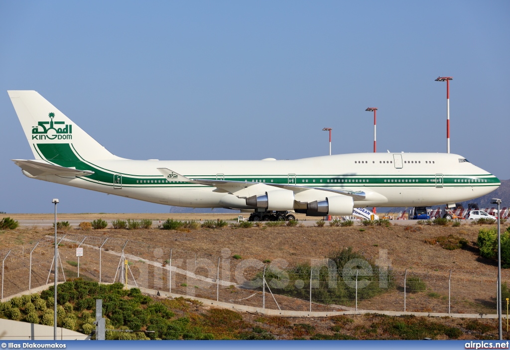 HZ-WBT7, Boeing 747-400, Kingdom Holding