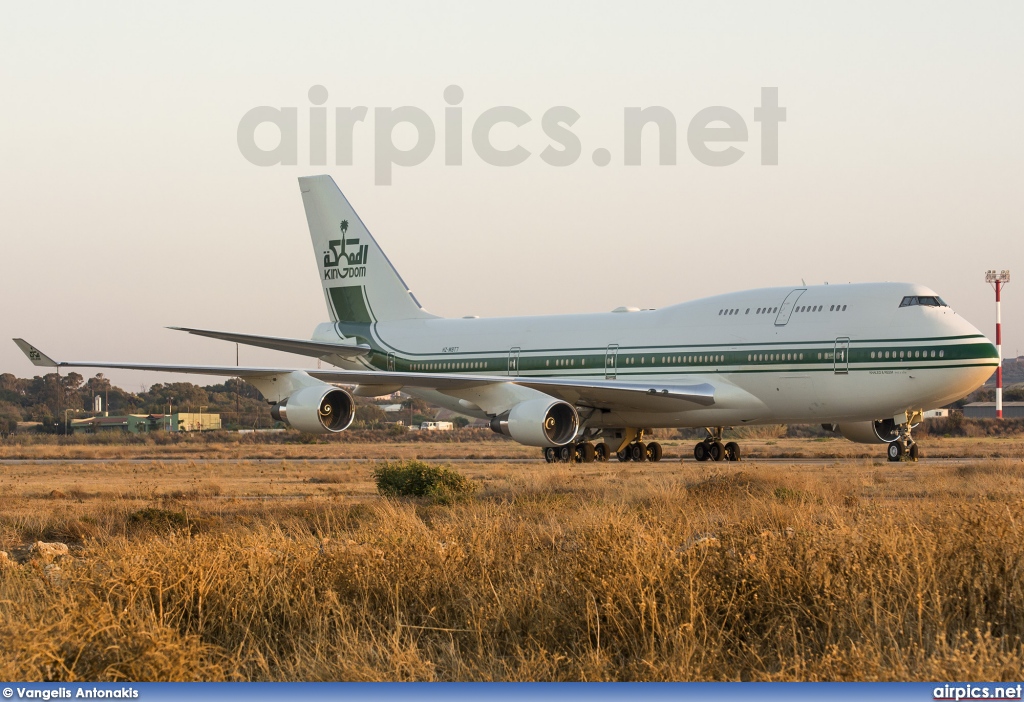 HZ-WBT7, Boeing 747-400, Kingdom Holding