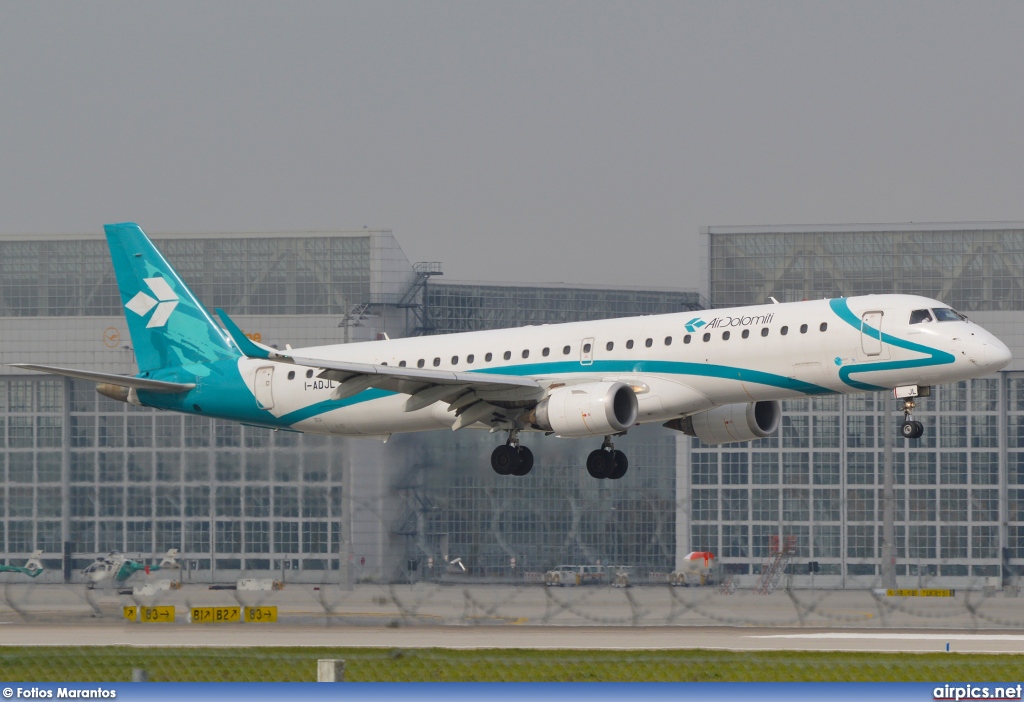 I-ADJL, Embraer ERJ 190-200LR (Embraer 195), Air Dolomiti