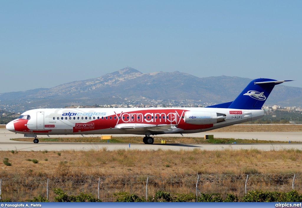 I-ALPL, Fokker F100, Alpi Eagles