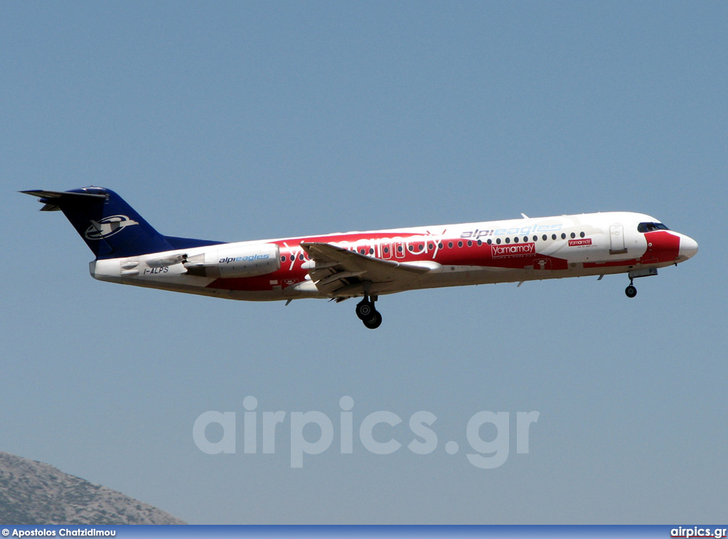 I-ALPS, Fokker F100, Alpi Eagles