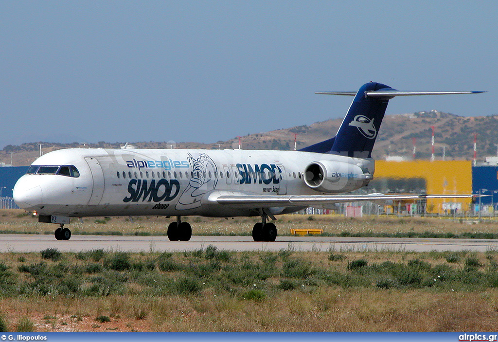 I-ALPZ, Fokker F100, Alpi Eagles