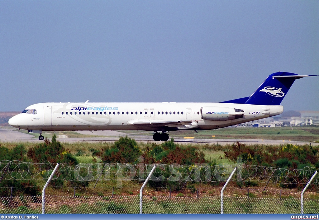 I-ALPZ, Fokker F100, Alpi Eagles