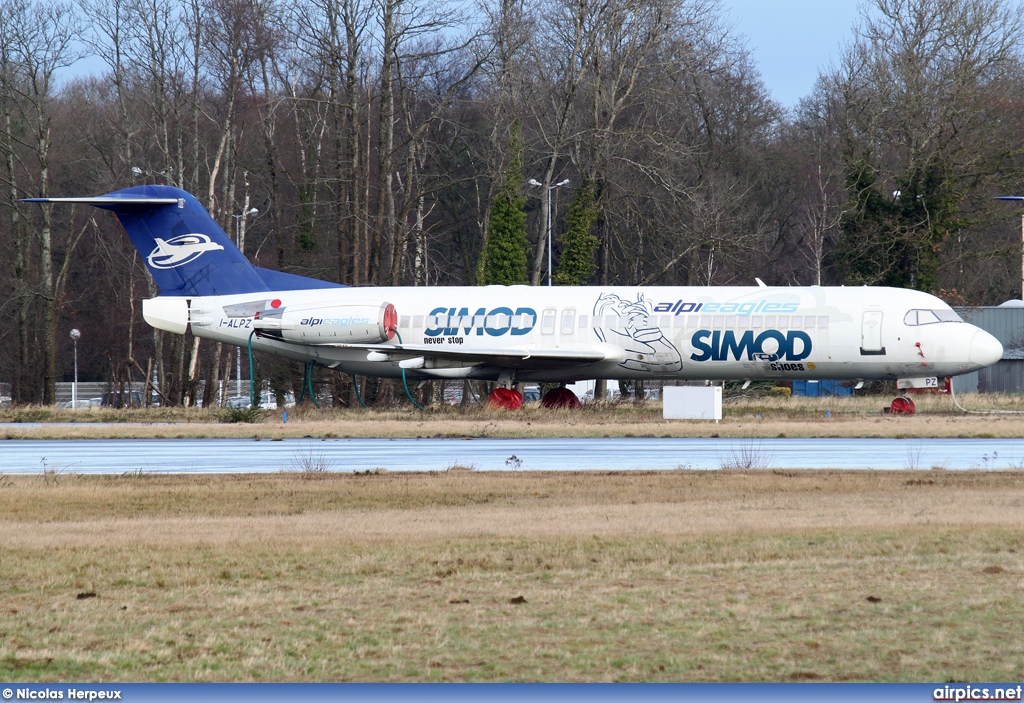 I-ALPZ, Fokker F100, Alpi Eagles