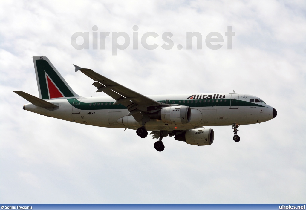 I-BIMD, Airbus A319-100, Alitalia