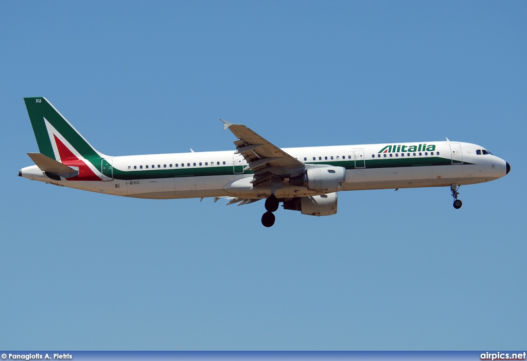 I-BIXU, Airbus A321-100, Alitalia