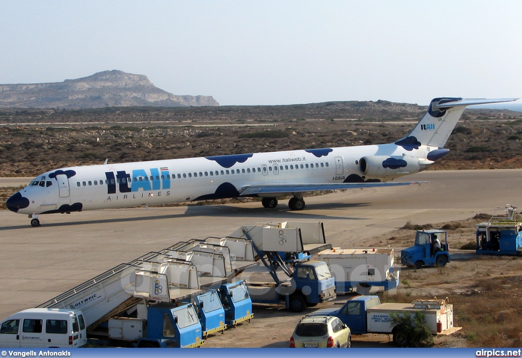 I-DAVA, McDonnell Douglas MD-82, ItAli Airlines