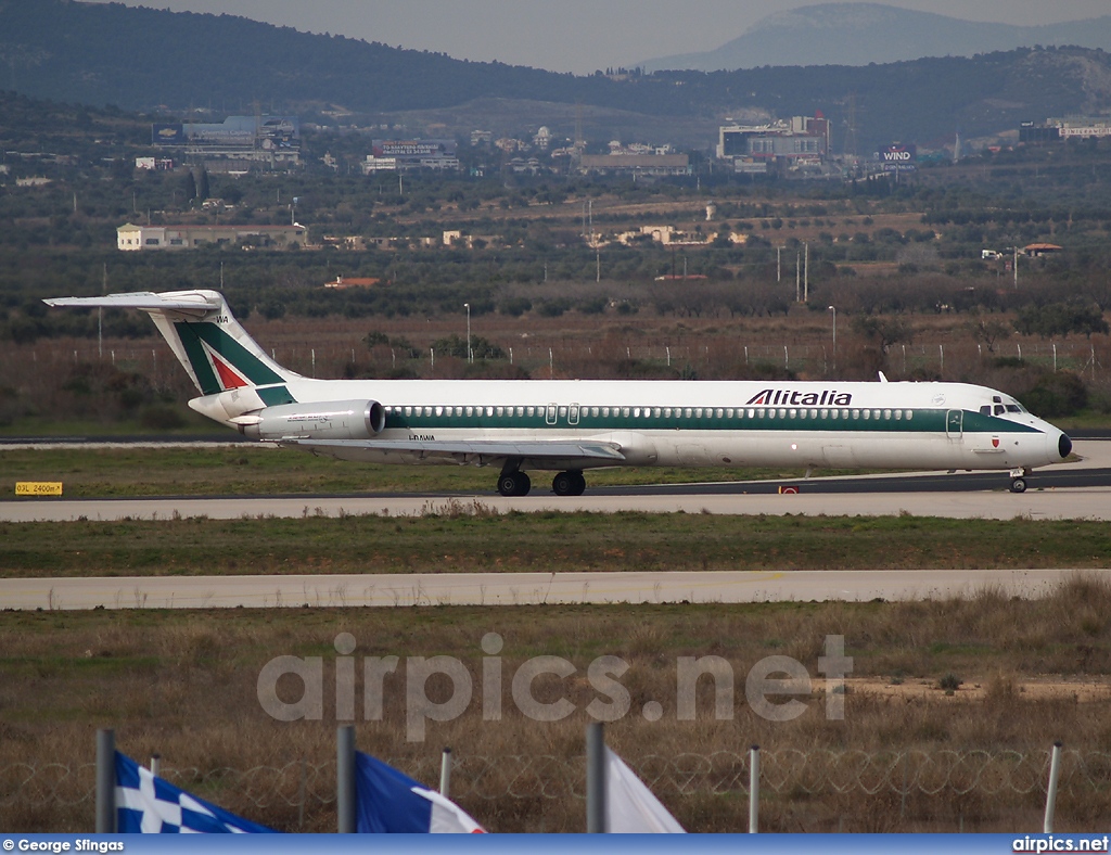 I-DAWA, McDonnell Douglas MD-82, Alitalia