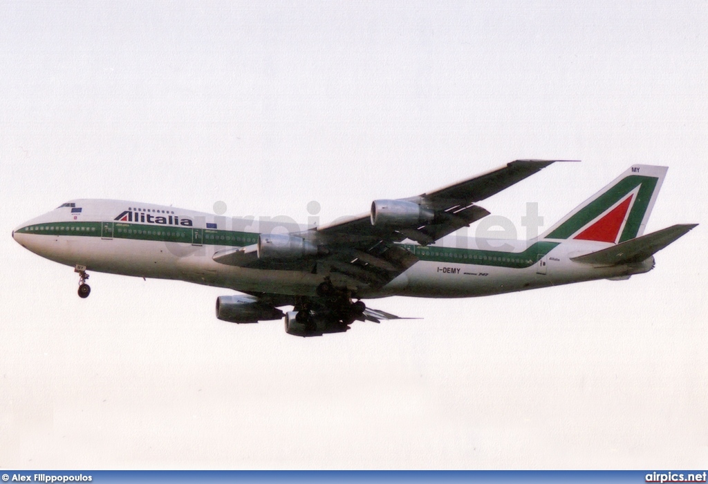I-DEMY, Boeing 747-200B, Alitalia