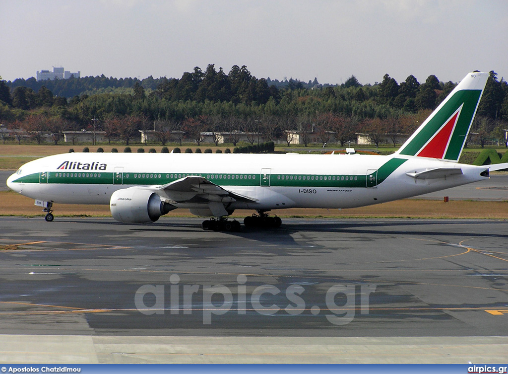 I-DISO, Boeing 777-200ER, Alitalia