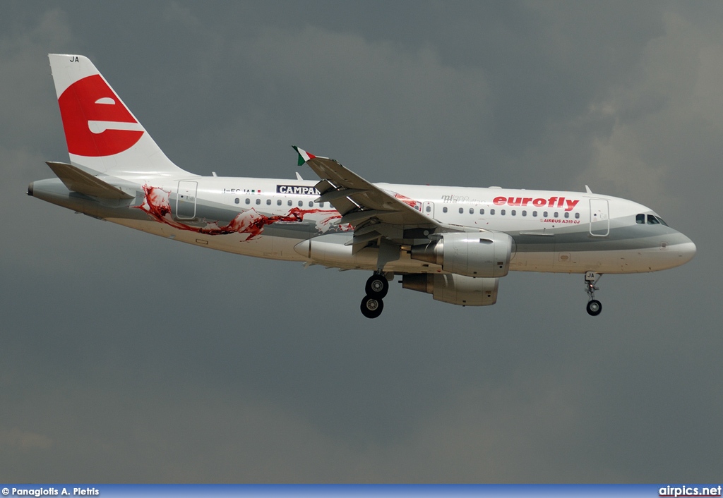 I-ECJA, Airbus A319-100LR, Eurofly