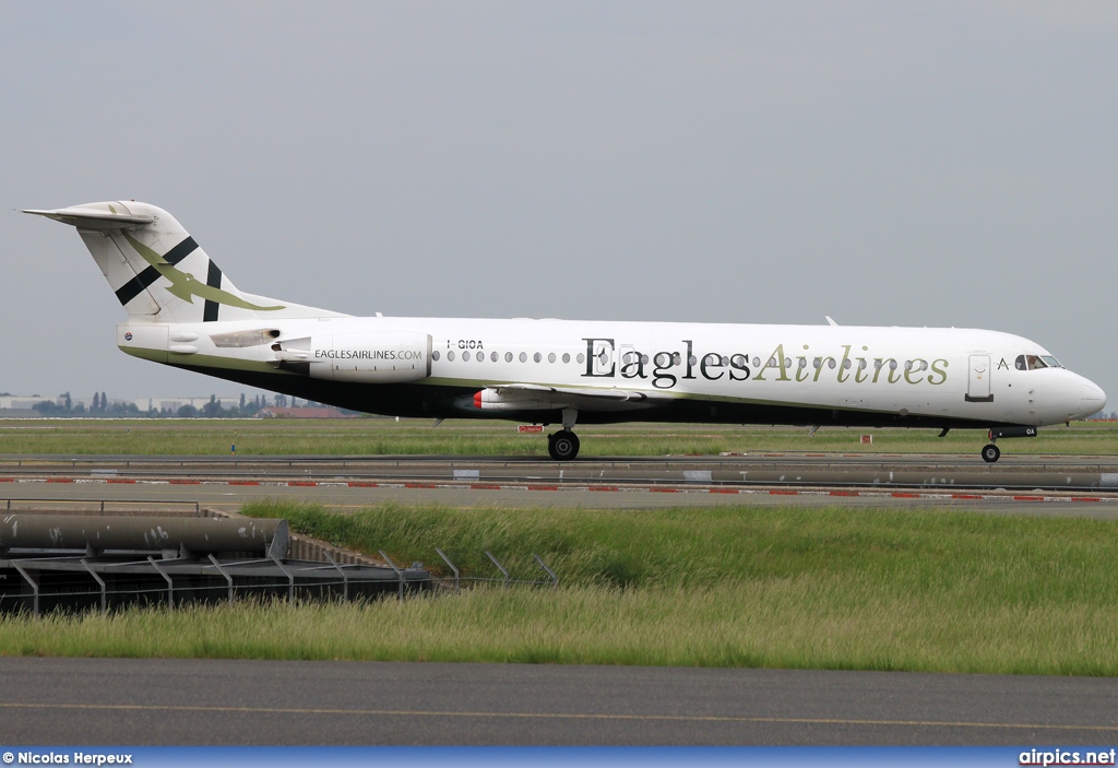 I-GIOA, Fokker F100, Eagles Airlines