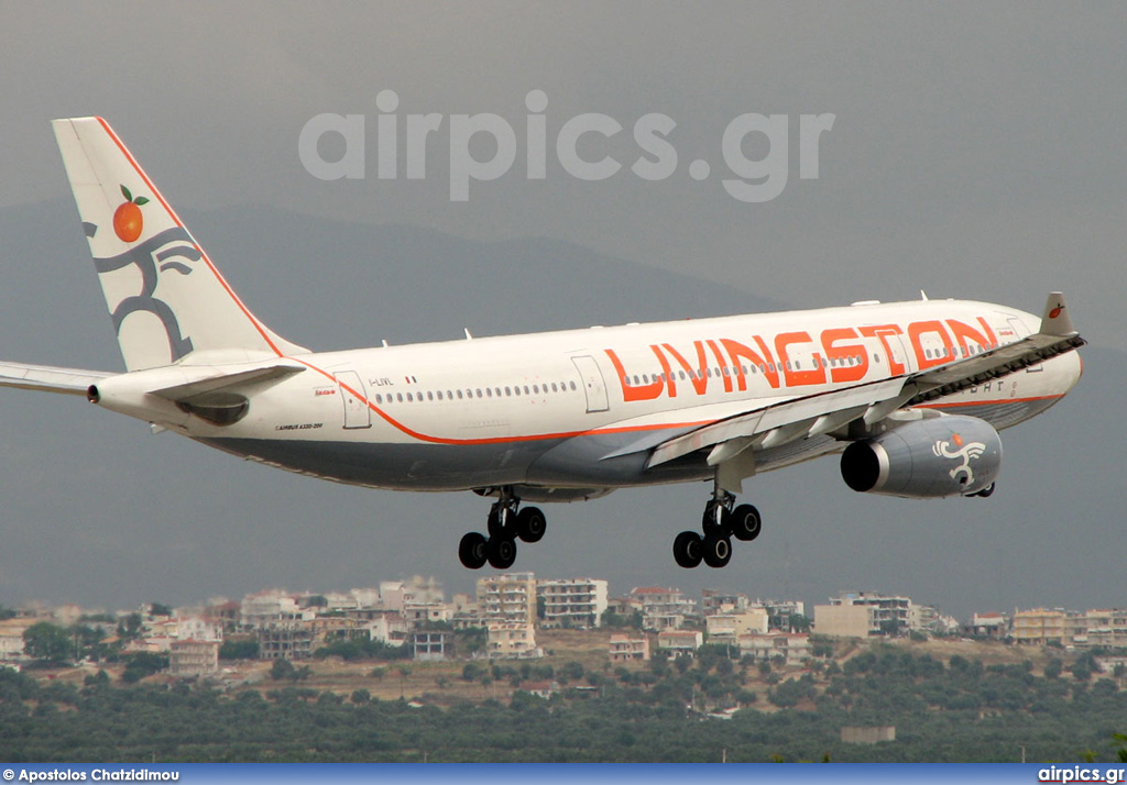 I-LIVL, Airbus A330-200, Livingston Energy Flight