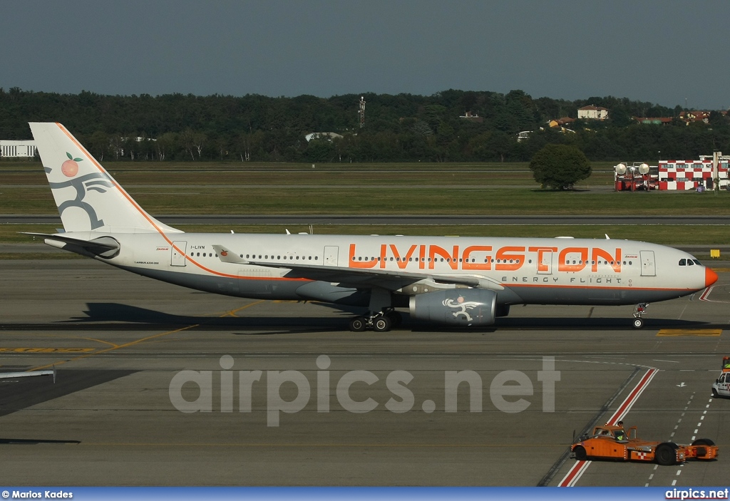 I-LIVN, Airbus A330-200, Livingston Energy Flight