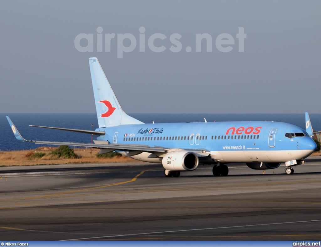 I-NEOU, Boeing 737-800, Neos