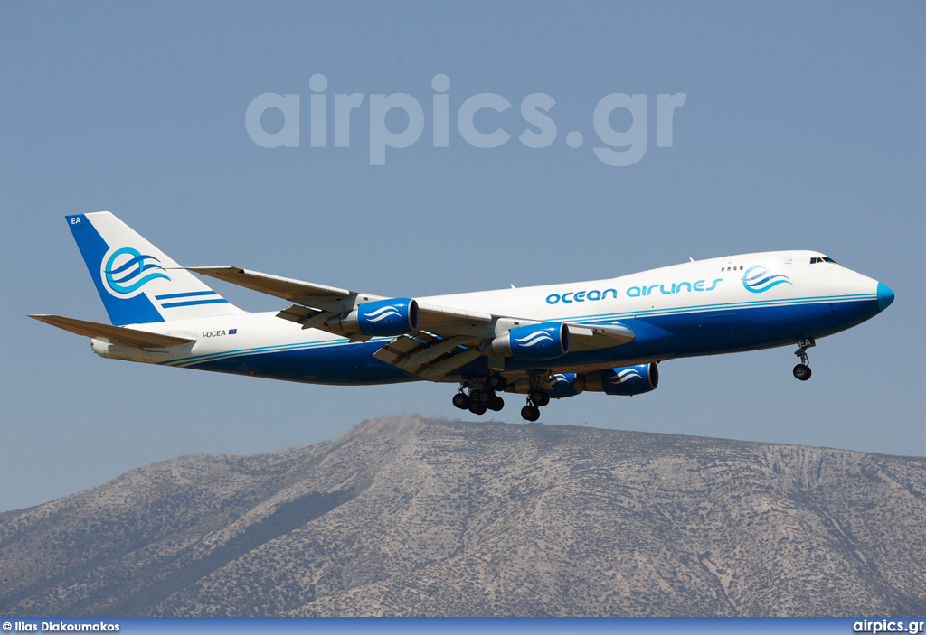 I-OCEA, Boeing 747-200F(SCD), Ocean Airlines