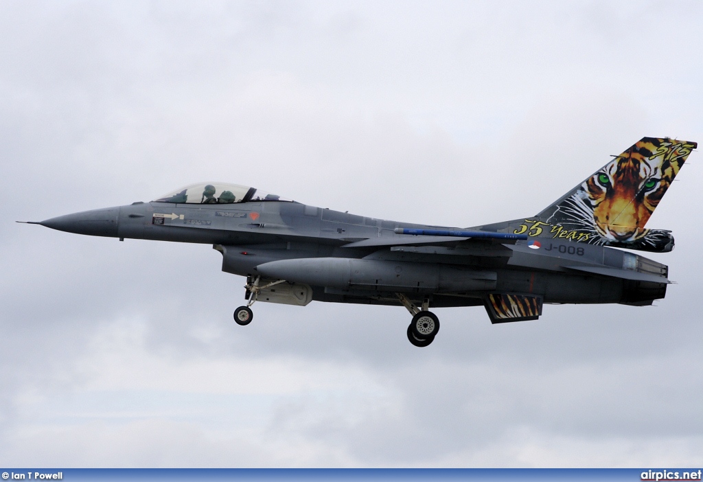 J-008, Lockheed F-16AM Fighting Falcon, Royal Netherlands Air Force