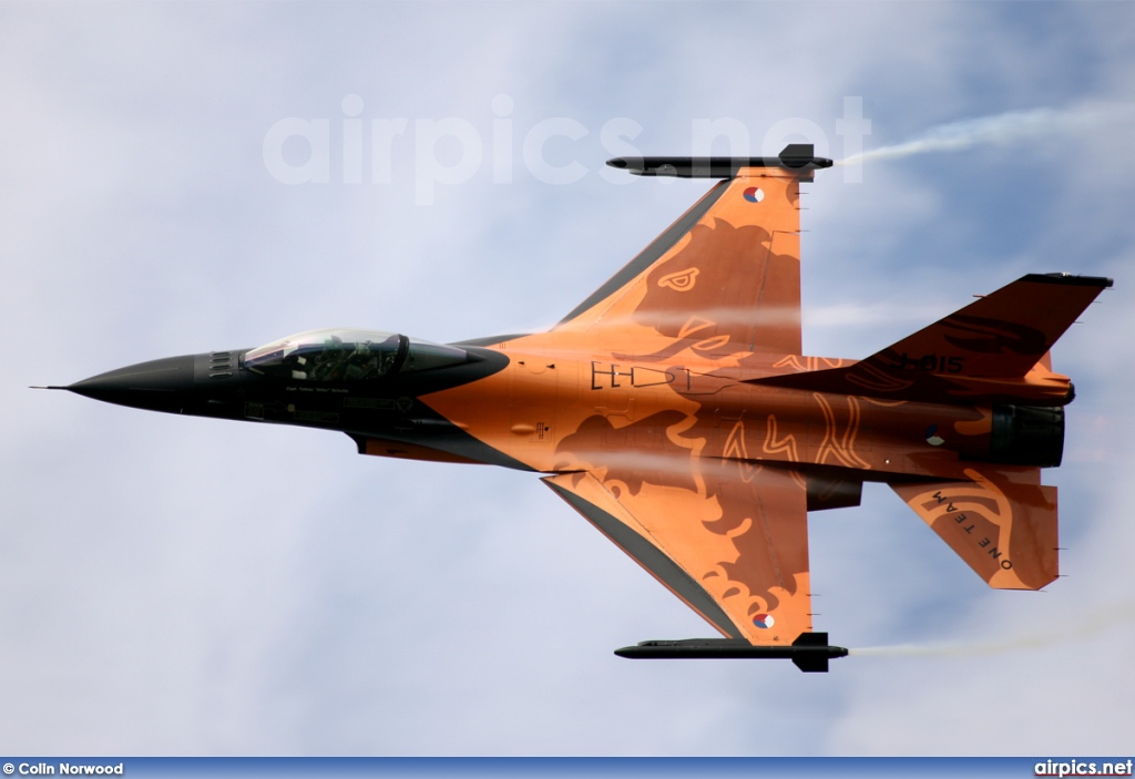 J-015, Lockheed F-16AM Fighting Falcon, Royal Netherlands Air Force