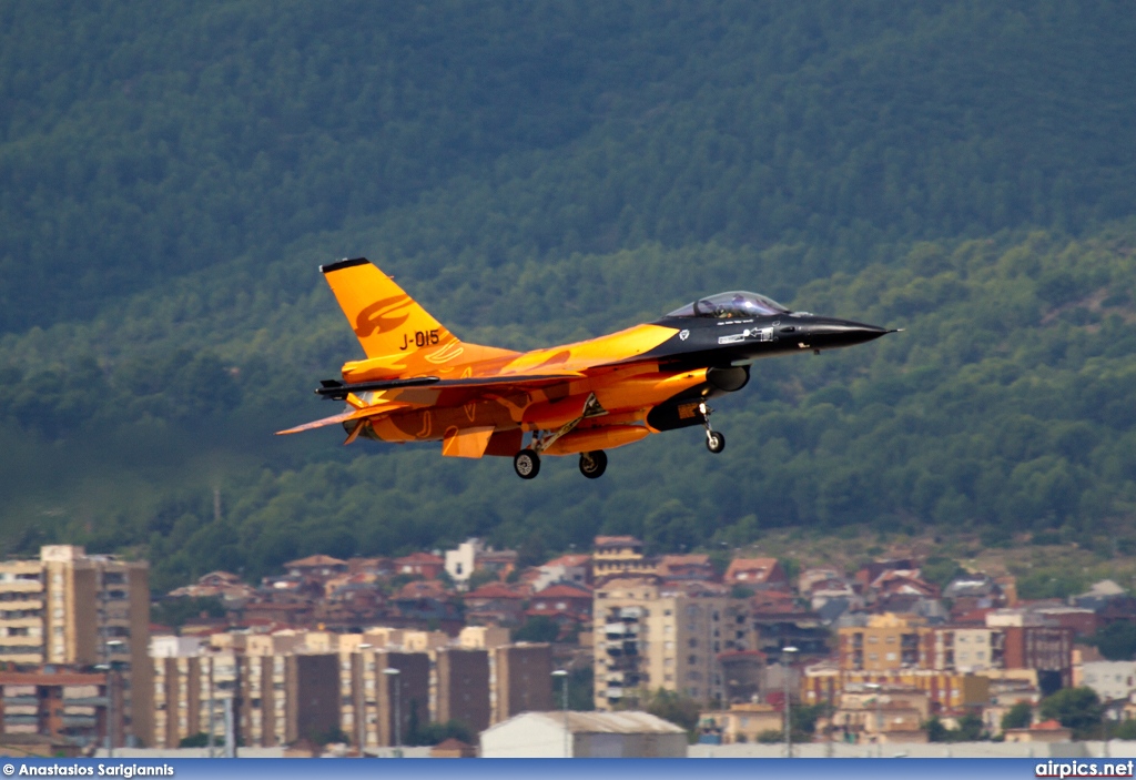 J-015, Lockheed F-16AM Fighting Falcon, Royal Netherlands Air Force