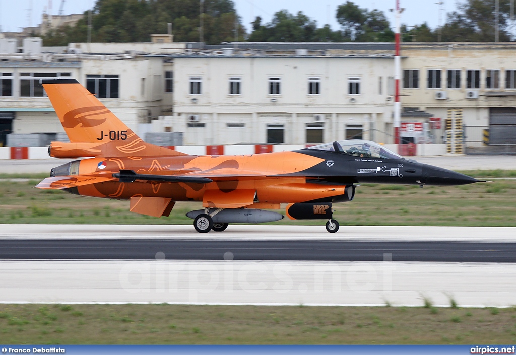 J-015, Lockheed F-16AM Fighting Falcon, Royal Netherlands Air Force