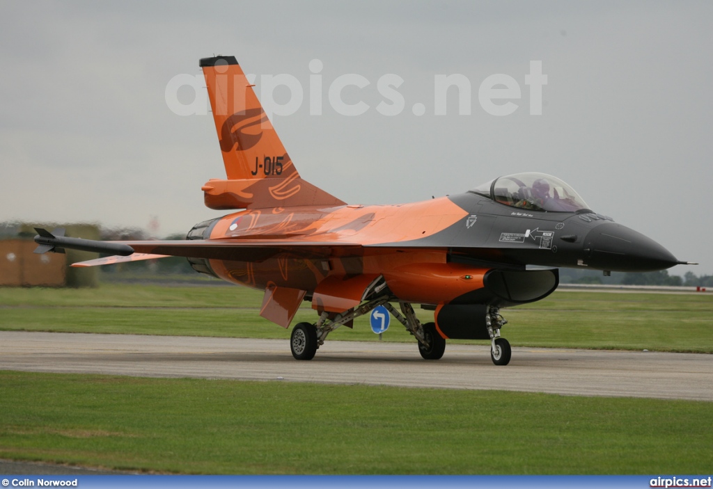 J-015, Lockheed F-16AM Fighting Falcon, Royal Netherlands Air Force