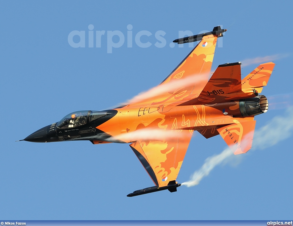 J-015, Lockheed F-16AM Fighting Falcon, Royal Netherlands Air Force