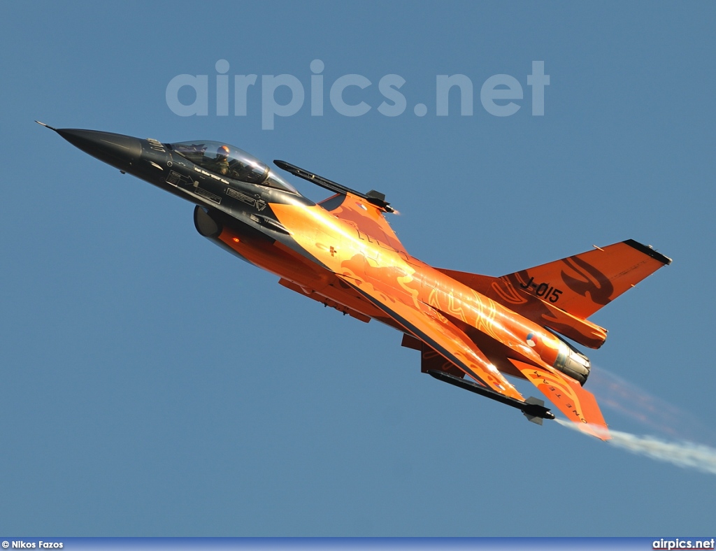 J-015, Lockheed F-16AM Fighting Falcon, Royal Netherlands Air Force